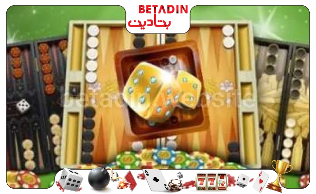 بخش های مختلف صفحه تخته نرد